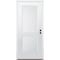 Codel Doors 36" x 80" Primed White Shaker Exterior Fiberglass Door 3068LHISPSF2PSHK49161DB - alternate 1